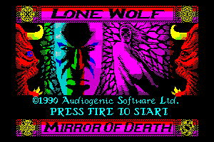 Lone Wolf - The Mirror of Death by Unknown