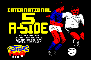 International 5-a-Side Football by Neil Hislop, tiboh