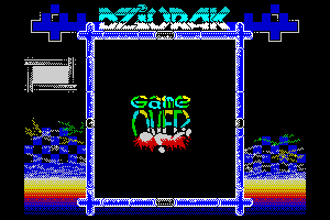 Dziurak Deluxe game over by CatMan