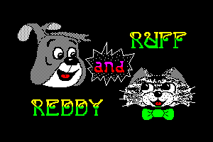 Ruff and Reddy in the Space Adventure by King of Gfx