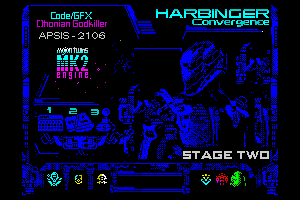 HARBINGER: Convergence - stage two - menu by Cthonian Godkiller