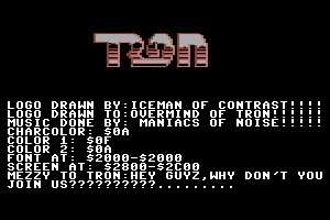 Tron Logo by Iceman
