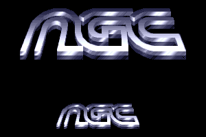 Ngc metal relief logo by Yolan