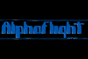 Alpha Flight Logo by Destop
