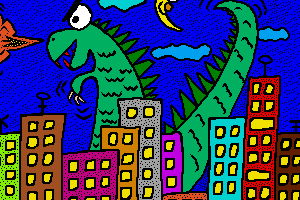 Godzilla by Yerzmyey