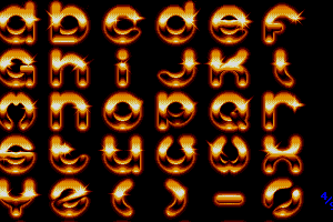 Zuul – Gold Font 1 by Jovis