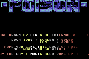 Poison Logo by Internal Affairs