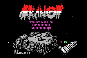 Arkanoid by Ron F