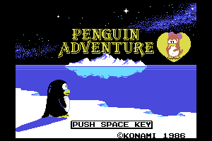 Penguin Adventure - Title Screen
