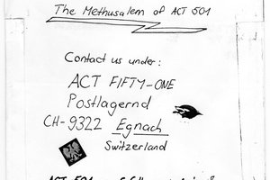 The Methusalem Of Act 501