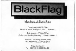 Members Of Black Flag