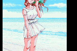 Girl on beach31