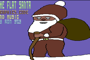 The Flat Santa by Ron