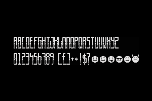 1x3 font1 by xIII