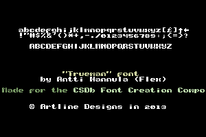 Trueman Font by Artline Designs