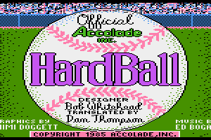 Hardball Atari Tebe