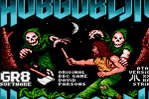 Hobgoblin titlescreen Atari Kaz
