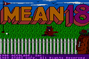 Mean18 Atari Tebe