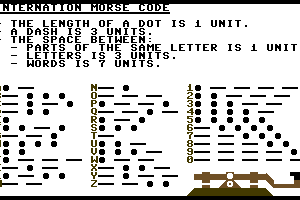 Morse Code Alphabets by Worrior1