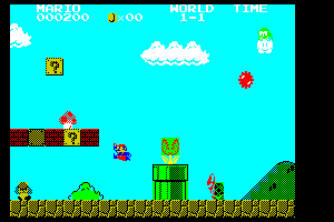 Super Mario Bros on ZX Spectrum by ax34