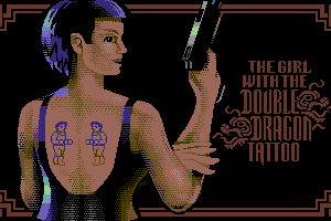 The Girl with the Double Dragon Tattoo by Dr. TerrorZ