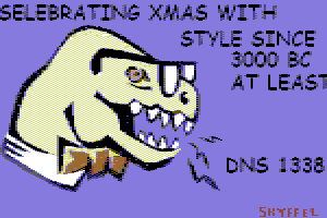 Selebrating xmas with style since 3000 BC at least by Skyffel