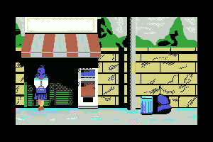 MSX1版ヴァリス・ビジュアルシーンその3 by naimed