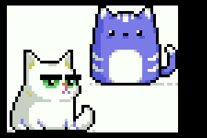 32 Pixel Cats by Marcel