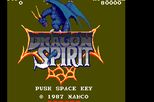 Dragon Spirit - Title Screen by Tiny Yarou