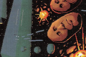 宇宙空間における顔の使用とその効皐 (MSX-FAN missing pixel art 1993-08) by ハラキリマル