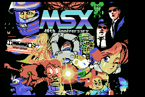 MSX 40th Anniversary by asagiri_kiine