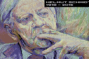 Helmut Schmidt 1918-2015 by Retrofan