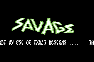Savage Logo by Exult