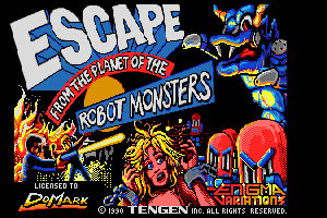 Escape from the Planet of the Robot Monsters by Neil Adamson