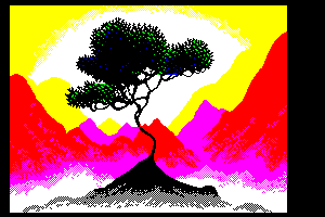 Mountain Tree by helpcomputer0