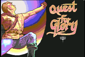 Quest for Glory Title Screen by Rat