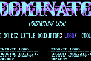 Dominators Logo by Fellows