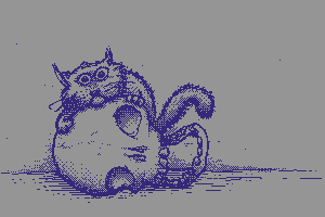 Still Life in Blue by Goerp