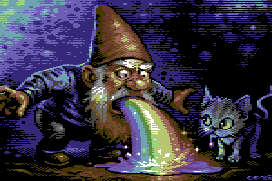 Rainbows and Kittens by Optic