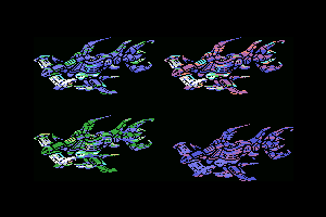 Darius MSX1 mockup – Iron Hammer alt designs by yazioh