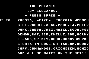The Mutants by Skuzz