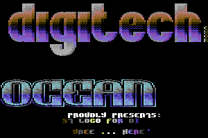 1st Logo for Digitech by Ocean Studios