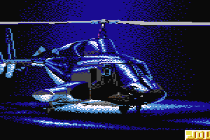 Blue Heli by The Sarge