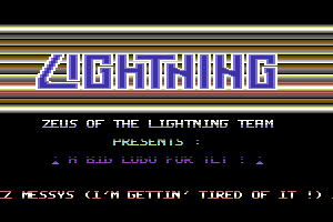 A Big Logo For TLT by The Lightning Team