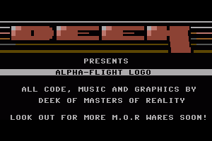 Logo for Alpha Flight by Masters of Reality
