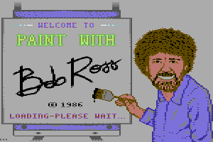 Paint with Bob Ross Loading Picture by Paul Bearer