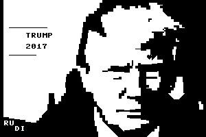 Trump 2017 by Rudi