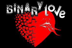 Binary love logo by Terror