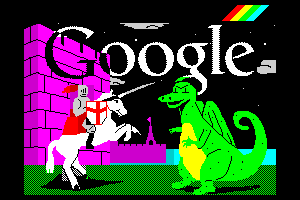 St. George's Day and 30th anniversary of the ZX Spectrum by Google
