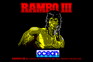 Rambo III by Ivan Horn